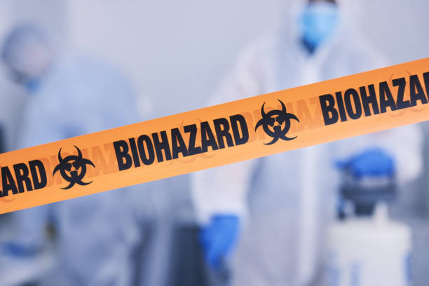 Professional Biohazard technician working in Franktown, CO